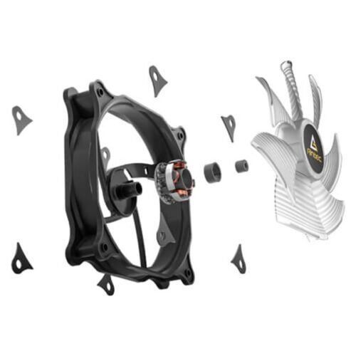 ⁦מאוורר למארז Antec F12 Racing ARGB 120mm PWM⁩ – תמונה ⁦5⁩
