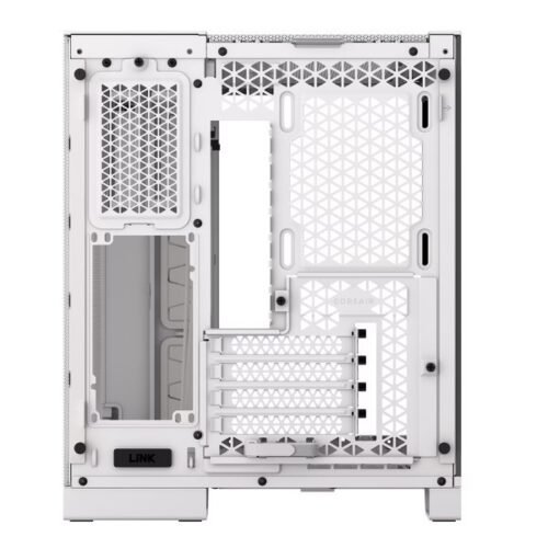 ⁦מארז Corsair 2500X Mini-Tower mATX Tempered Glass NO FANS White⁩ – תמונה ⁦5⁩