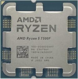 מעבד AMD ZEN 4 R5 7500F Tray No Fan No GPU Up To 5GHZ AM5