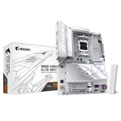 לוח אם GIGABYTE B850 AORUS ELITE WIFI7 ICE DDR5 AM5 BT 2.5GBE LAN