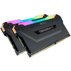 ז. לנייח Corsair 32GB 2X16 DDR4 3600MHZ CL18 Vengeance RGB