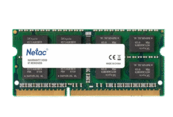 זכרון לנייד Netac 8GB DDR3L 1600Mhz SoDIMM C11 1.35V