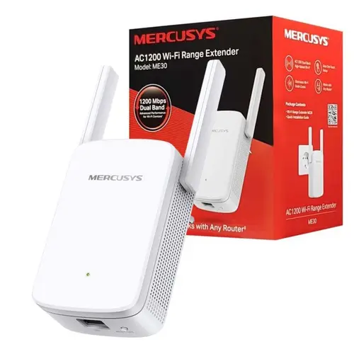 מגדיל טווח רשת | MERCUSYS AC1200 ME 30