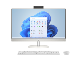מחשב משולב מסך מגע | HP AIO 27" i5 16GB 512GB WHITE