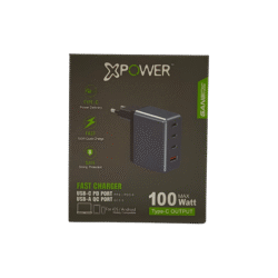 מטען למחשב ולסלולר | Xpower 100W + fast type-C cable
