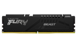ז.לנייח Kingston Fury Beast Black 16GB 6000MHZ DDR5 C36 XMP/EXPO