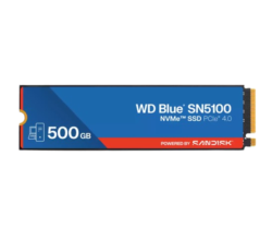 דיסק פנימי WD BLUE SN5100 512GB Gen4.0 Up to 6600MB/S Read 2280